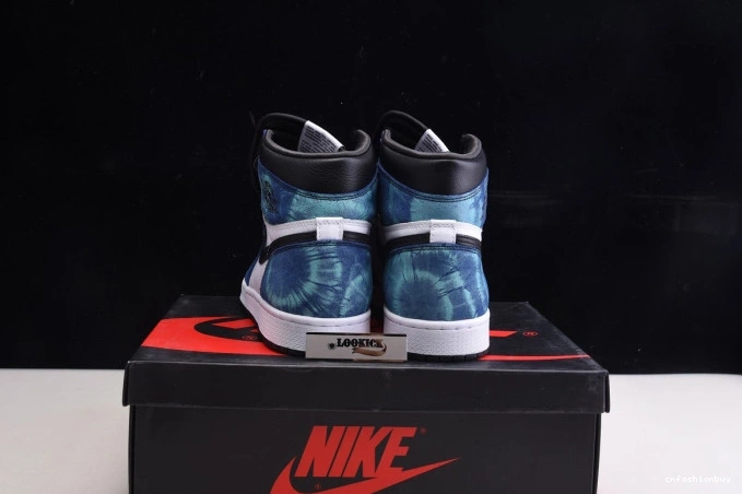 Air CD0461-100 Tie-Dye OG 1 High Jordan 0730